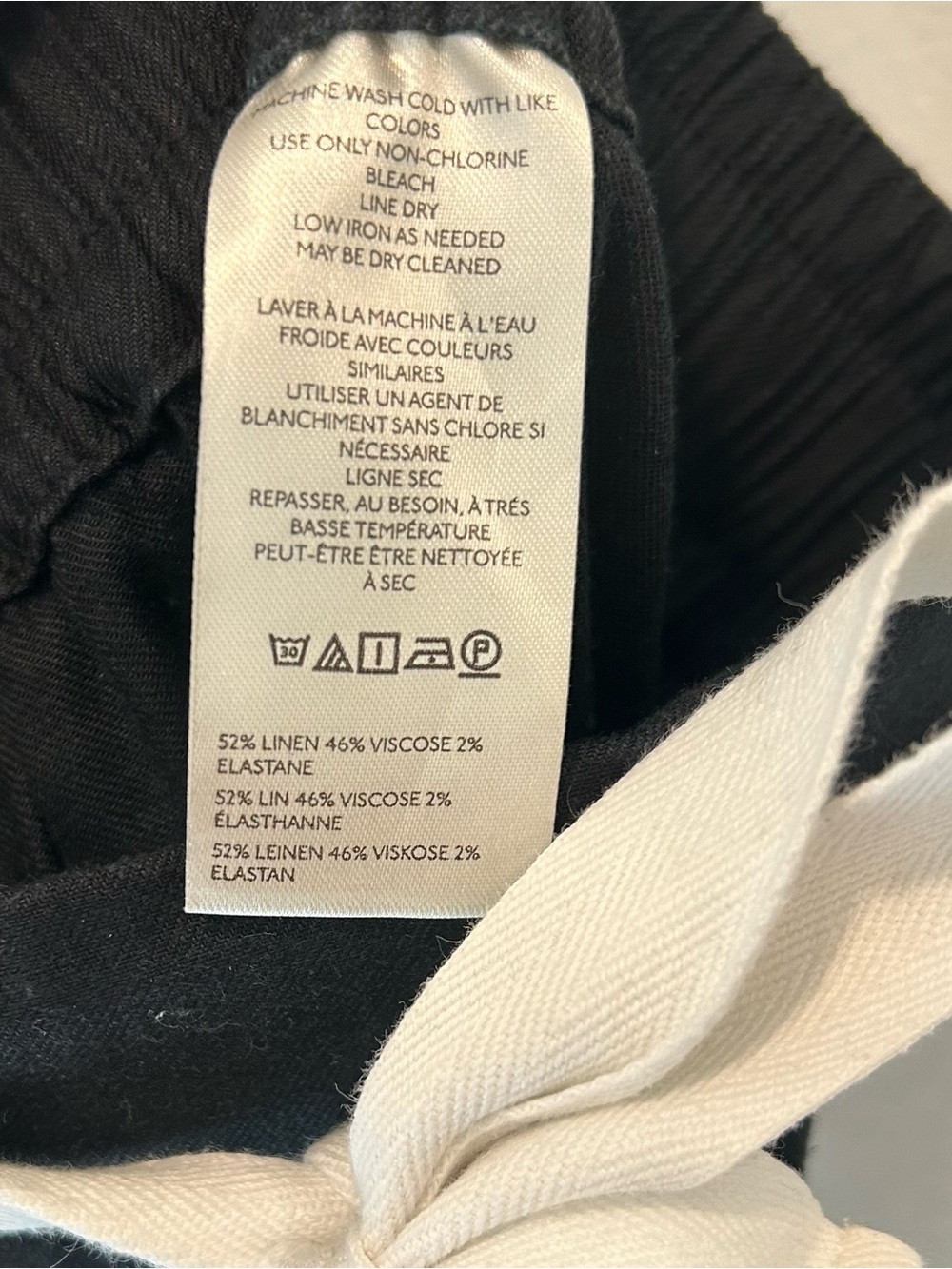 Anthropologie Maeve Linen Blend WideLeg Pants - Picture 7 of 9